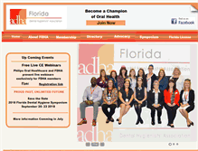 Tablet Screenshot of fdha.org