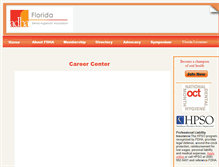 Tablet Screenshot of careers.fdha.org